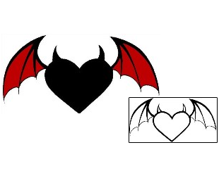 Heart Tattoo Animal tattoo | RTF-00069