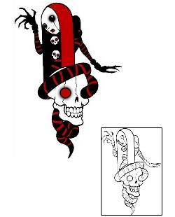 Vampire Tattoo Horror tattoo | RTF-00072