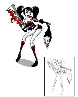 Pin Up Tattoo Tattoo Styles tattoo | RTF-00103