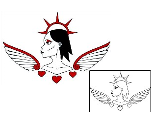 Picture of For Women tattoo | RTF-00173