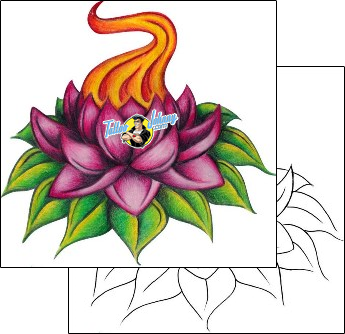 Fire – Flames Tattoo miscellaneous-fire-tattoos-ruby-ruf-00006