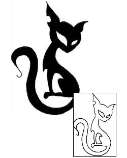 Cat Tattoo Tattoo Styles tattoo | RUF-00019