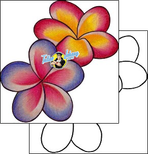 Plumeria Tattoo ruf-00028