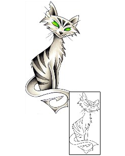 Picture of Munchkin Cat Tattoo