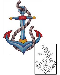 Anchor Tattoo Patronage tattoo | RUF-00044