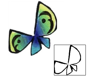 Butterfly Tattoo For Women tattoo | RVF-00015