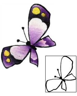 Butterfly Tattoo For Women tattoo | RVF-00023