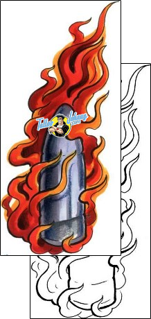 Fire – Flames Tattoo miscellaneous-fire-tattoos-rene-chavira-rvf-00045