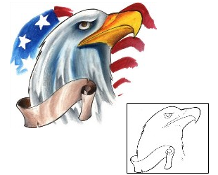 Patriotic Tattoo Miscellaneous tattoo | RVF-00047