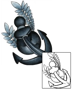 Anchor Tattoo Patronage tattoo | RVF-00048