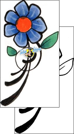 Flower Tattoo plant-life-flowers-tattoos-rene-chavira-rvf-00052