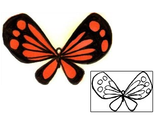 Butterfly Tattoo For Women tattoo | RVF-00060