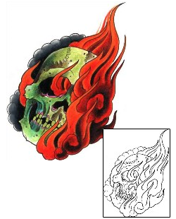 Fire – Flames Tattoo Miscellaneous tattoo | RVF-00073