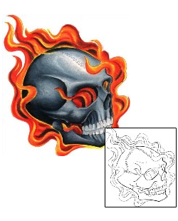 Fire – Flames Tattoo Miscellaneous tattoo | RVF-00077