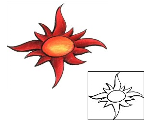 Sun Tattoo Astronomy tattoo | RVF-00083