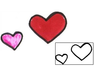 Heart Tattoo RVF-00142