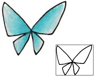 Butterfly Tattoo For Women tattoo | RVF-00167