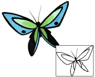 Butterfly Tattoo For Women tattoo | RVF-00172