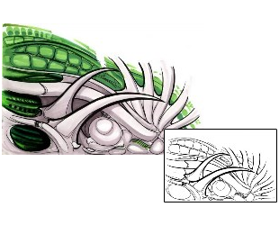 Biomechanical Tattoo Tattoo Styles tattoo | RVF-00196