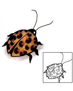 Ladybug Tattoo Insects tattoo | RWF-00045
