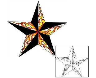 Star Tattoo Astronomy tattoo | RWF-00099