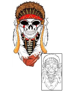 Horror Tattoo Miscellaneous tattoo | RWF-00107