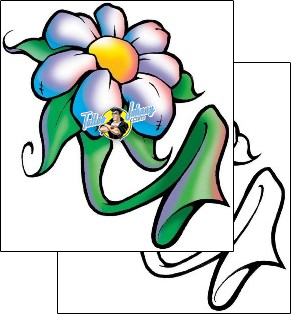 Daisy Tattoo plant-life-daisy-tattoos-paul-rhyne-ryf-00006