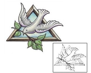 Bird Tattoo Animal tattoo | S1F-00034
