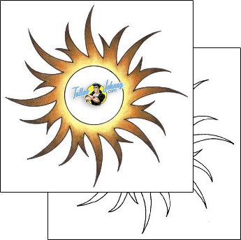 Celestial Tattoo astronomy-sun-tattoos-shane-hart-s1f-00041
