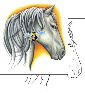 Horse Tattoo animal-horse-tattoos-shane-hart-s1f-00050