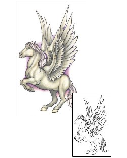 Horse Tattoo Mythology tattoo | S1F-00051