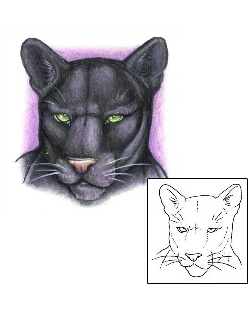 Panther Tattoo Animal tattoo | S1F-00057