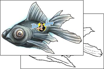 Fish Tattoo marine-life-fish-tattoos-shane-hart-s1f-00073