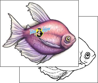 Fish Tattoo marine-life-fish-tattoos-shane-hart-s1f-00078