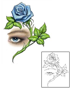 Rose Tattoo Plant Life tattoo | S1F-00085