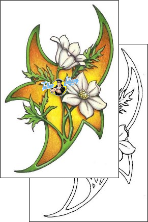 Flower Tattoo s1f-00099