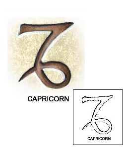Capricorn Tattoo Miscellaneous tattoo | S1F-00116