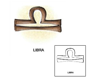 Libra Tattoo Miscellaneous tattoo | S1F-00119