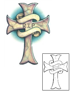 Cross Tattoo Religious & Spiritual tattoo | S1F-00130