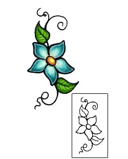 Picture of Plant Life tattoo | S1F-00147