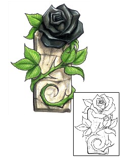 Vine Tattoo Plant Life tattoo | S1F-00152