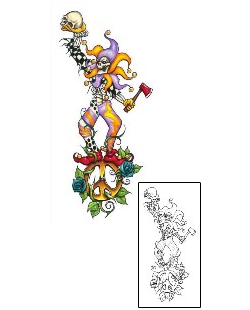 Clown Tattoo Mythology tattoo | S1F-00157