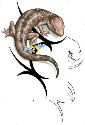 Lizard Tattoo reptiles-and-amphibians-lizard-tattoos-shane-hart-s1f-00189