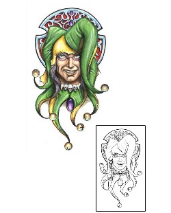 Joker - Jester Tattoo Mythology tattoo | S1F-00205