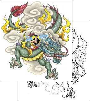 Dragon Tattoo fantasy-tattoos-shane-hart-s1f-00207