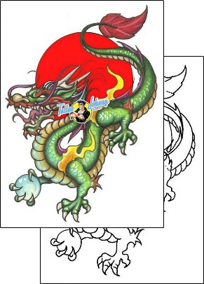 Dragon Tattoo fantasy-tattoos-shane-hart-s1f-00212