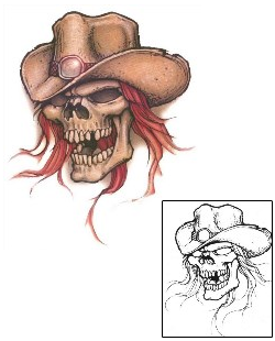 Skull Tattoo Horror tattoo | S1F-00222