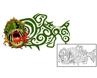 Fish Tattoo Tattoo Styles tattoo | S3F-00026
