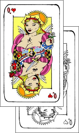 Card Tattoo s3f-00041