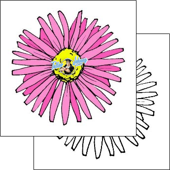 Flower Tattoo plant-life-flowers-tattoos-sean-simmans-s3f-00172